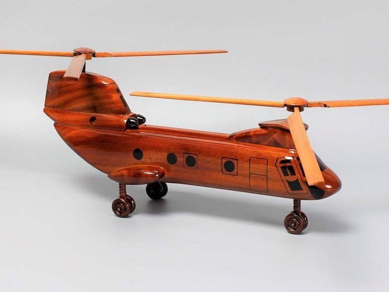 Boeing Vertol CH-46 Sea Knight Wood modelVietnamwoodmodel