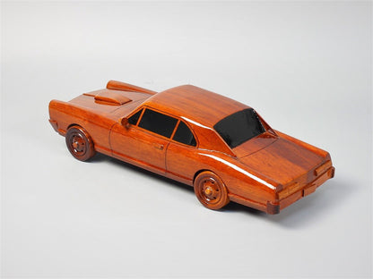 Handcrafted 1966 GTO Wood Car ModelVietnamwoodmodel