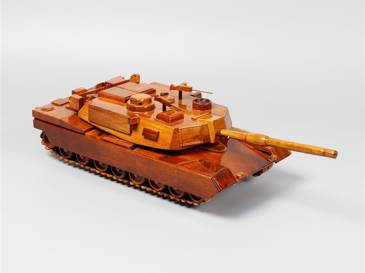 M-1 Abrams Tank, M1A1/M1A2Vietnamwoodmodel