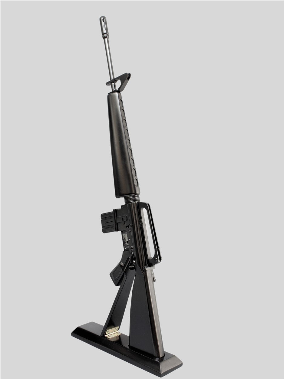 M-16 BLACK GUN (FULL SCALE)Vietnamwoodmodel