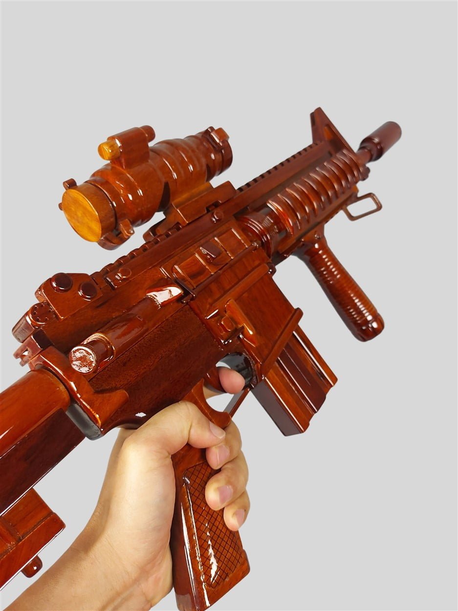 M-4 CARBINE GUN (FULL SCALE)Vietnamwoodmodel